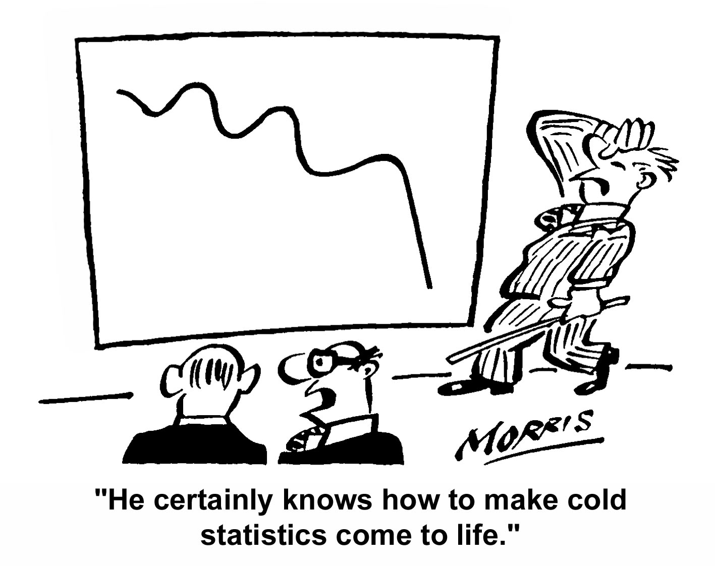Statistics business cartoon Business cartoons