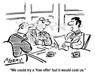 Boardroom cartoon, Chairman cartoon, President cartoon
