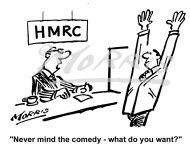HMRC cartoon, Tax cartoon, Taxation cartoon
