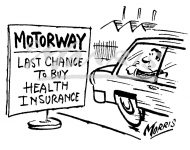 Health Insurance cartoon, Healthcare cartoon