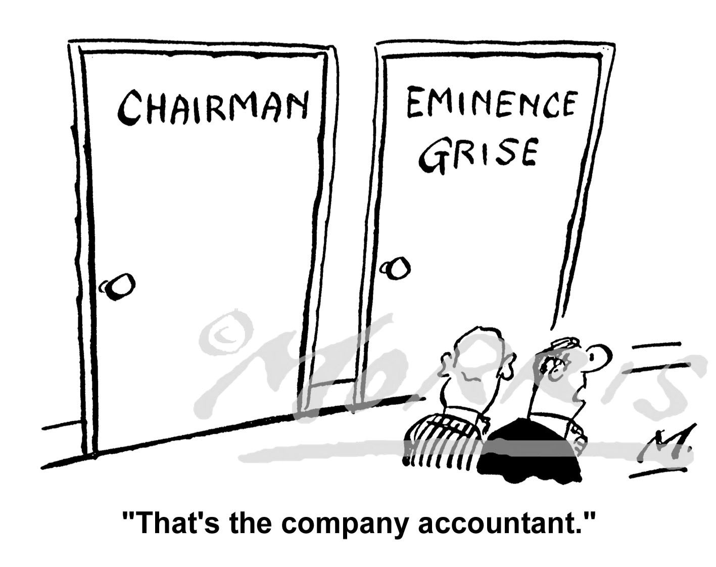 Accountant cartoon