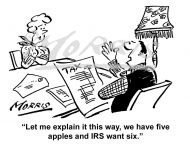 IRS cartoon, Tax cartoon