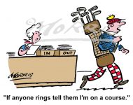 Golf cartoon, golfing cartoon, golf course cartoon,