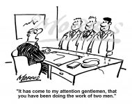 Management cartoon, Workplace cartoon