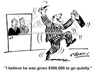 President cartoons, CEO cartoons, Director cartoons, Retirement cartoons, Boardroom cartoons,