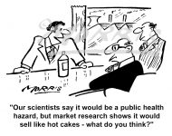 Marketing cartoon, Marketing research cartoon