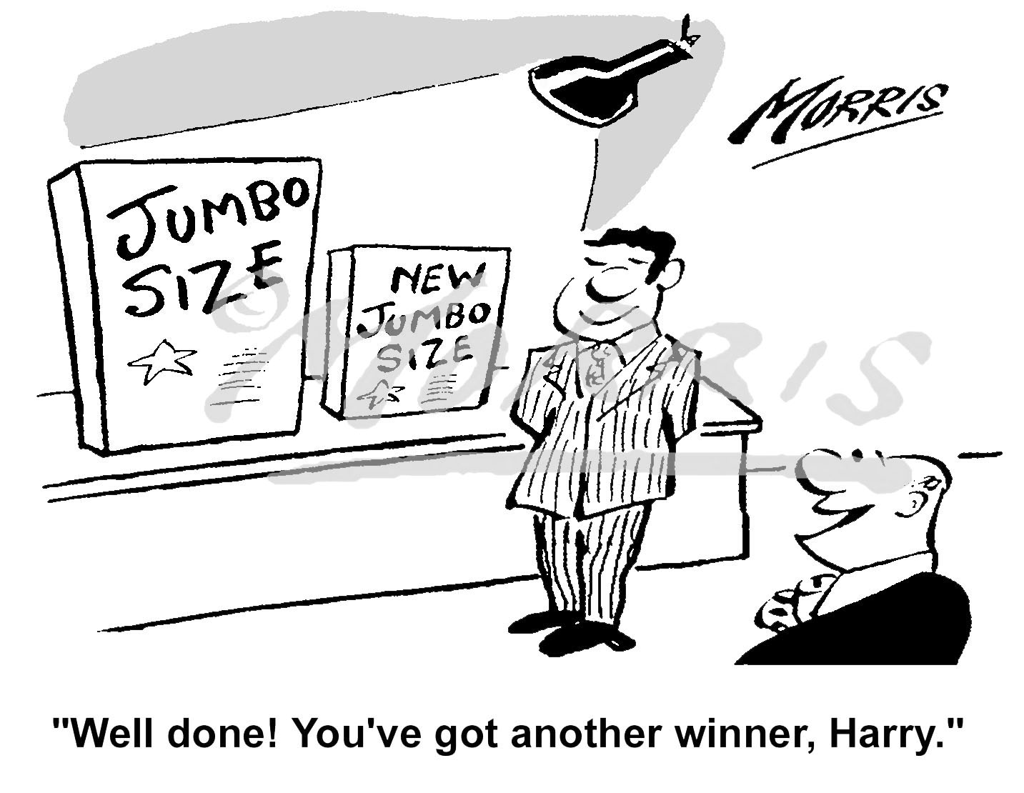 Marketing Manager Cartoon