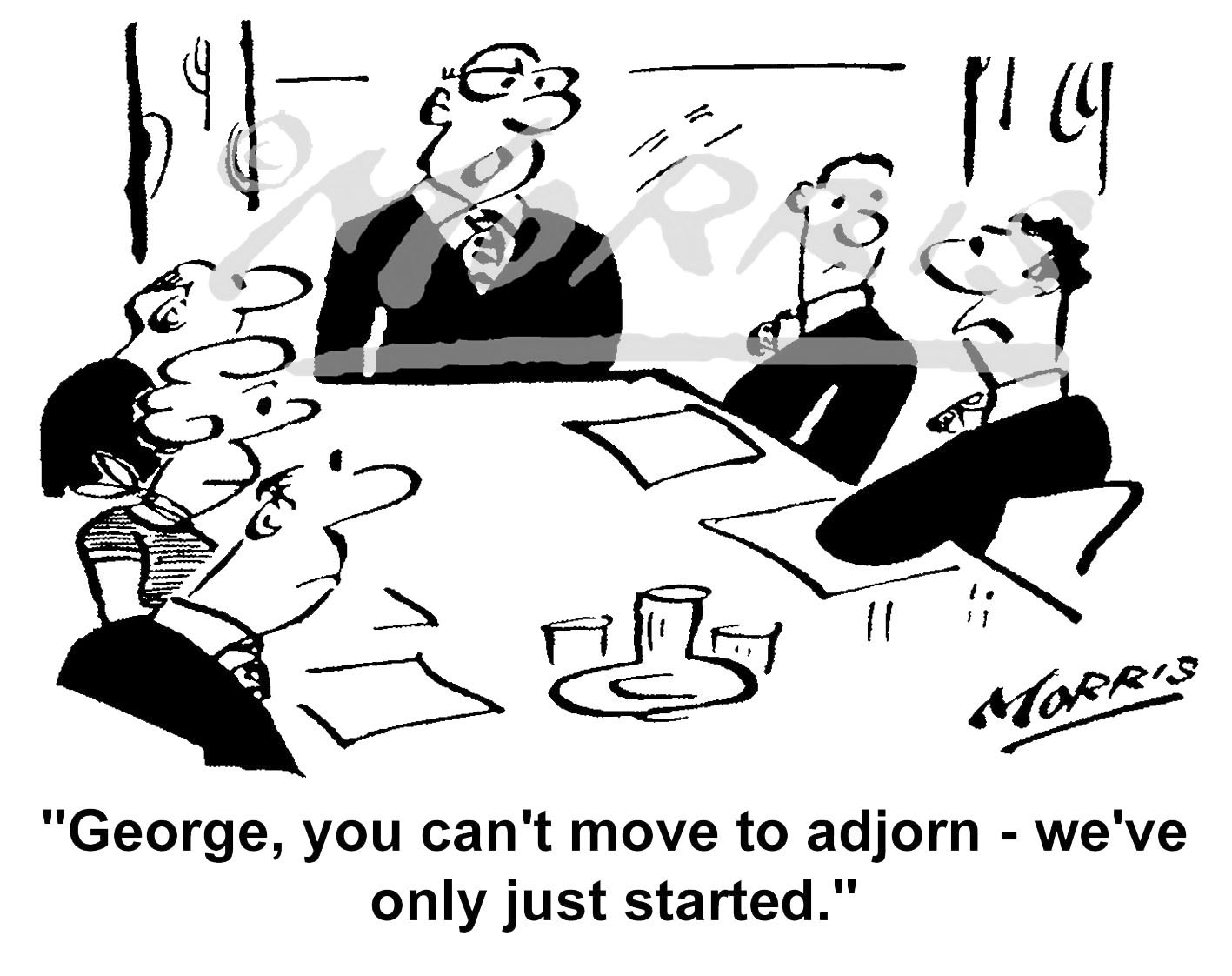 Boardroom cartoon, Chairman cartoon, CEO cartoon,Managing Director cartoon