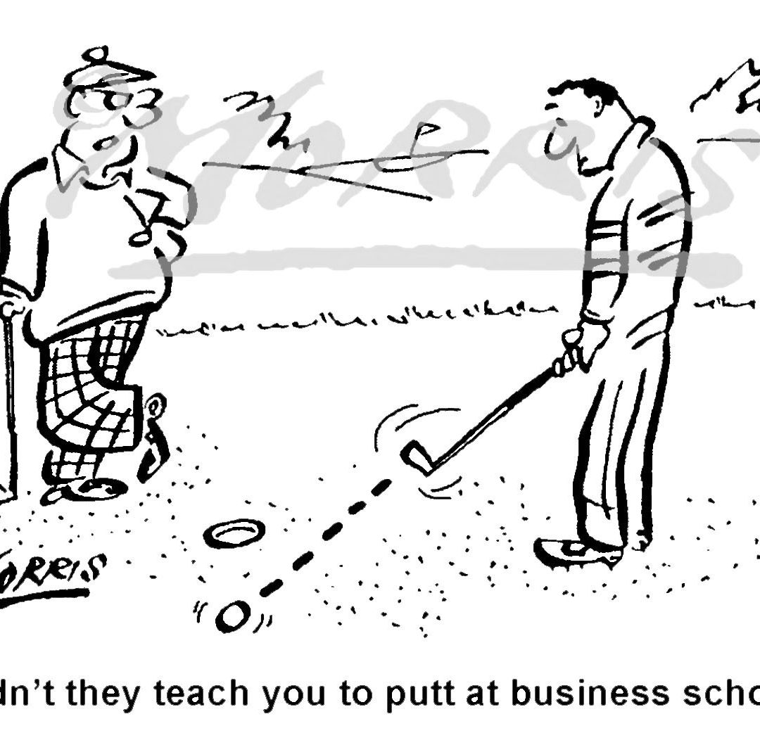Golf cartoon, golfing cartroon, golf comic