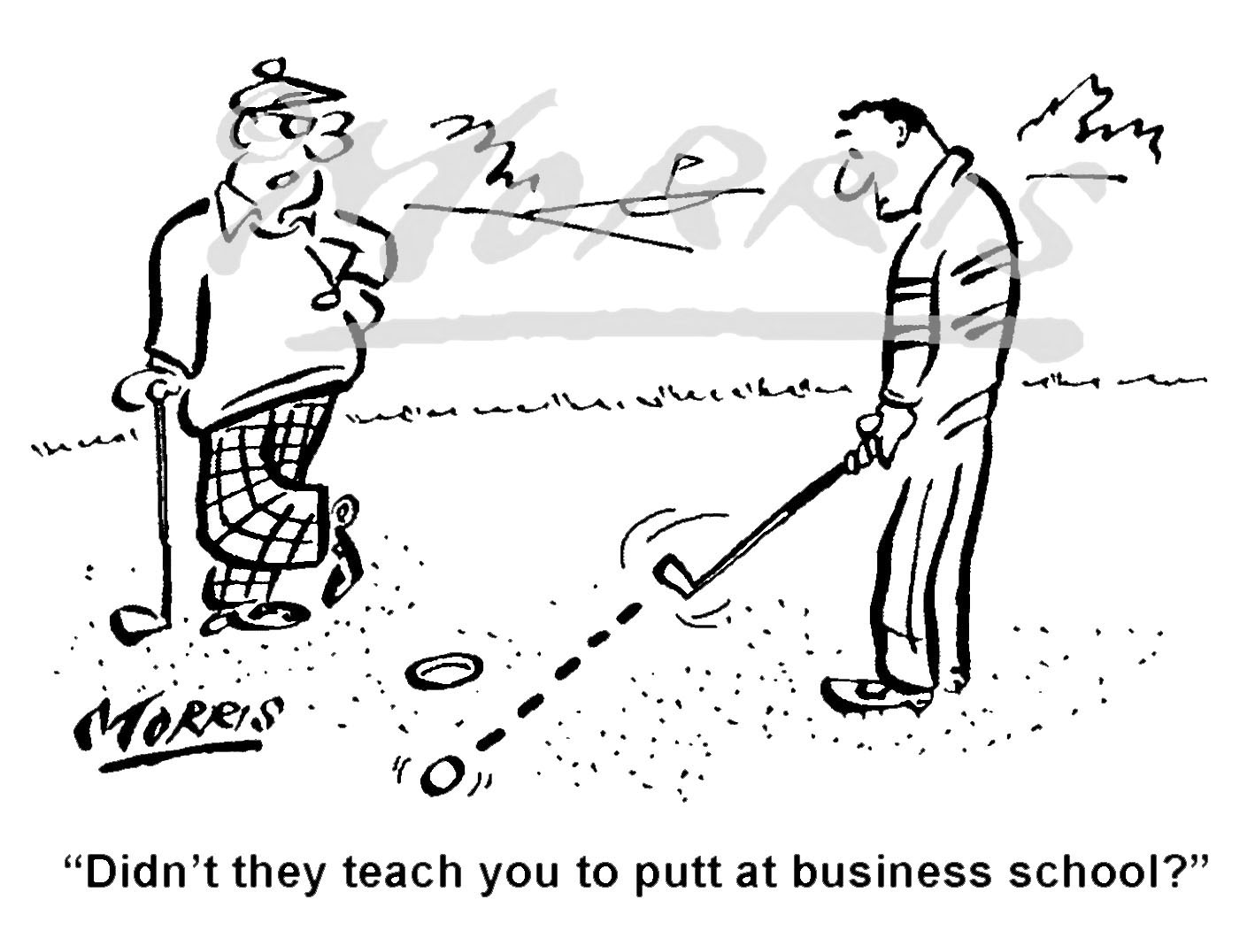 Golf cartoon, golfing cartroon, golf comic